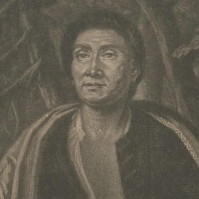 Chief Hendrick Tejonihokarawa of the Mohawk nation