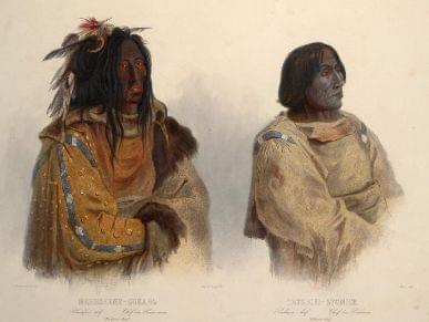 The Blackfoot Confederacy were the Nimiipuu's most serious rival in the 1800s