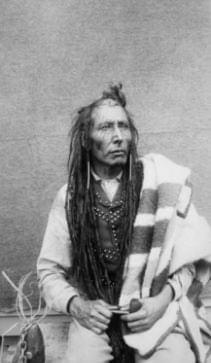 Cree Chief Poundmaker, who was convicted of treason despite never being a Canadian citizen