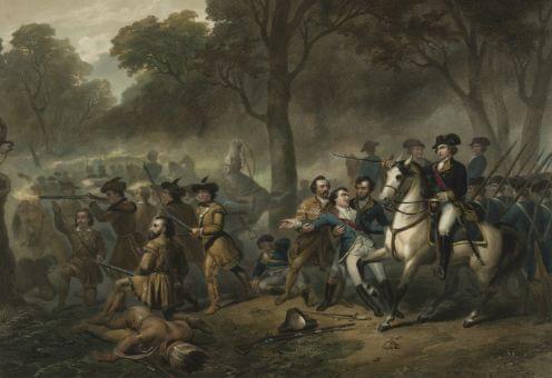 George Washington earned fame for his service during the Battle of Monongahela