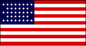 Flag for United States utl America