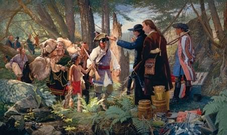 French and Anishinaabe fur traders