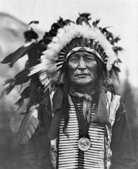 Iron Shell, a Lakota Chief